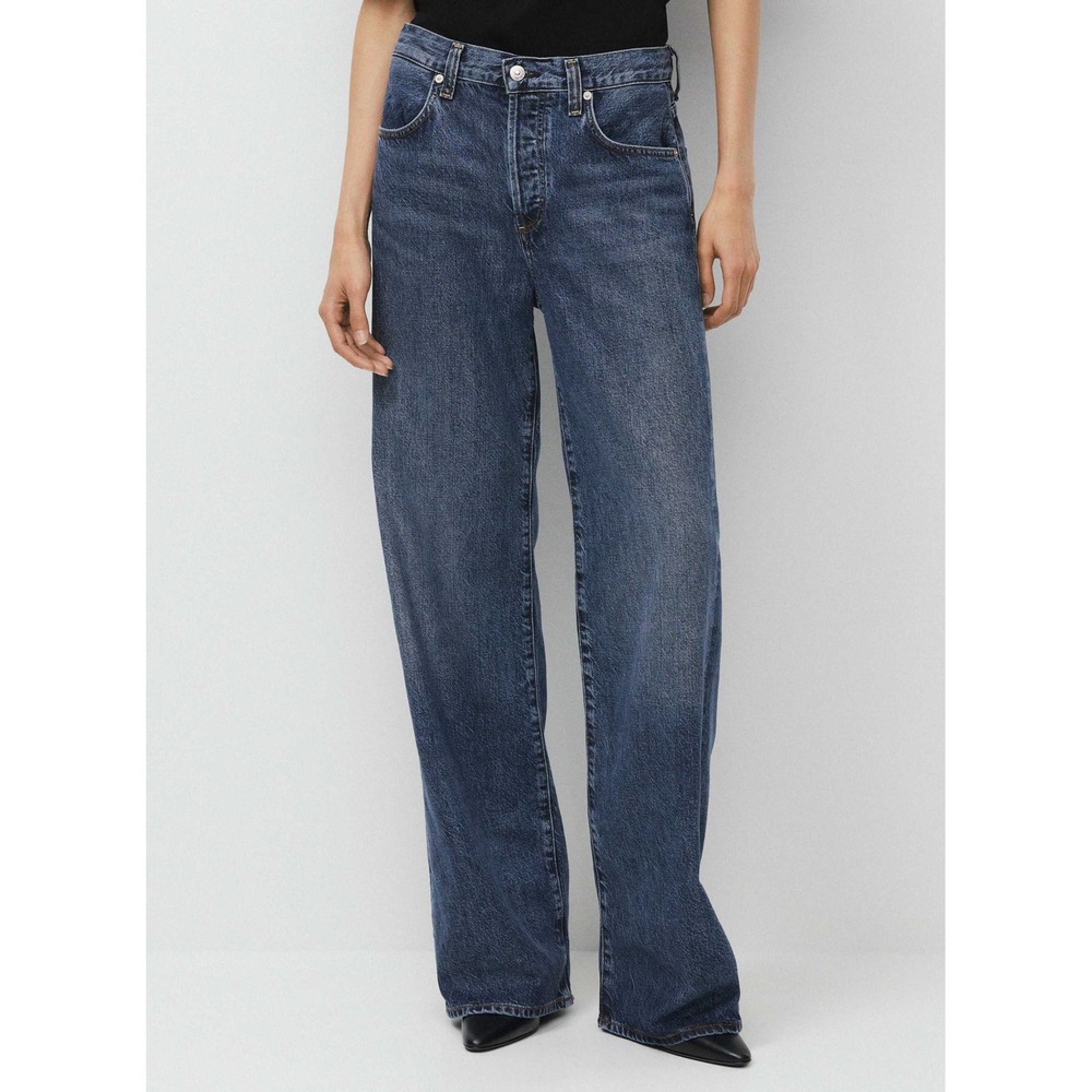Citizens of Humanity Annina Jeans Women 32 Blue Baggy High Rise Wide Leg
